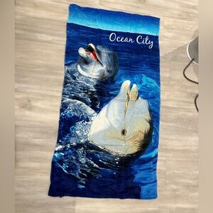 NEW Ocean City Beach Towel Blanket